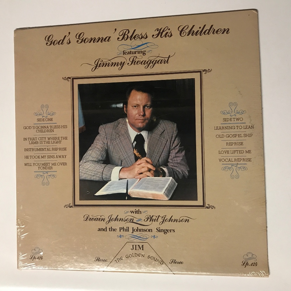 Brand New Sealed Jimmy Swaggart Album Vinyl 1976